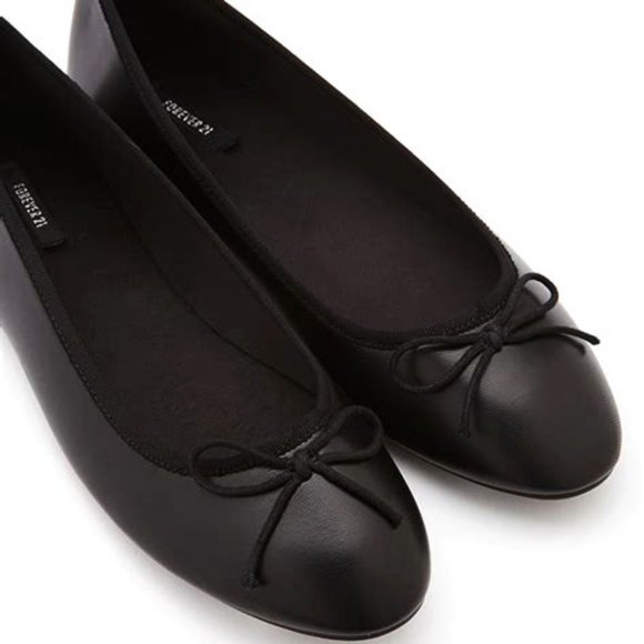 Forever 21 | Black Ballet Flats Size 7 GUC - Picture 1 of 6